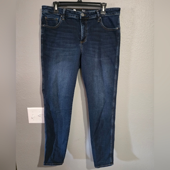 Kut From The Same Kloth Jeans Diana Fab Ab Skinny Size 14 - Picture 2 of 16